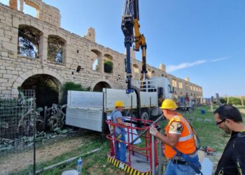 Sampieri, iniziati i lavori di messa in sicurezza della fornace Penna