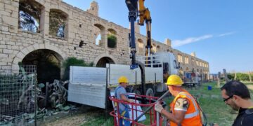 Sampieri, iniziati i lavori di messa in sicurezza della fornace Penna