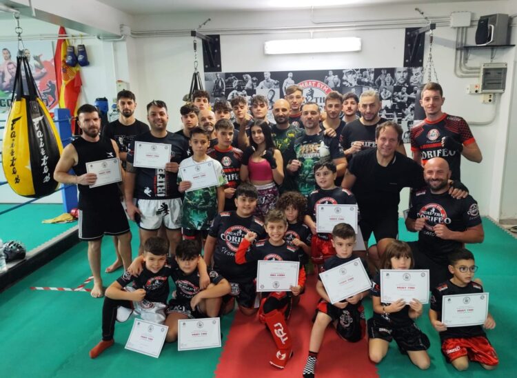 Comiso, seminario straordinario di Muay thai con il maestro Serra