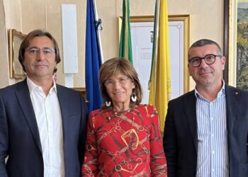 Ragusa, il neosegretario provinciale Cgil a confronto con il commissario del Libero consorzio Patrizia Valenti e con il direttore Nitto Rosso