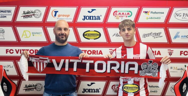 Il Vittoria calcio ingaggia il talentuoso Tomasello