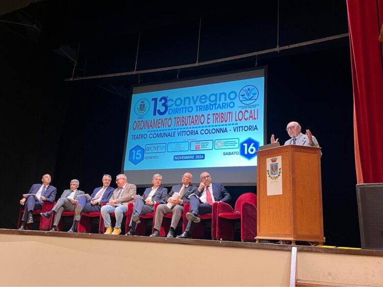Vittoria, “Ordinamento tributario e tributi locali” in primo piano