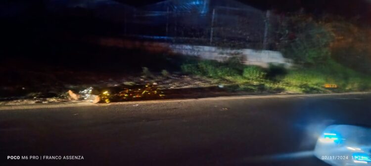 Incidente mortale a Vittoria, extracomunitario falciato da un’auto mentre si trovata in bici