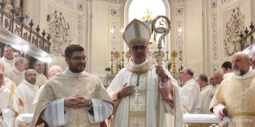 Ragusa, il seminarista Alessio Leggio è stato ordinato diacono