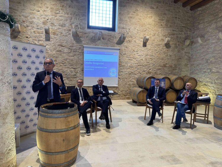 Il segretario generale della Cna nazionale all’assemblea 2024 della Cna territoriale di Ragusa tenutasi a Vittoria