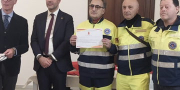 Comiso, i volontari di Protezione civile premiati dal Comune di Caltanissetta