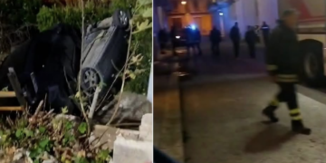 Scicli, un’auto urta l’altra e finiscono entrambe sul greto del torrente