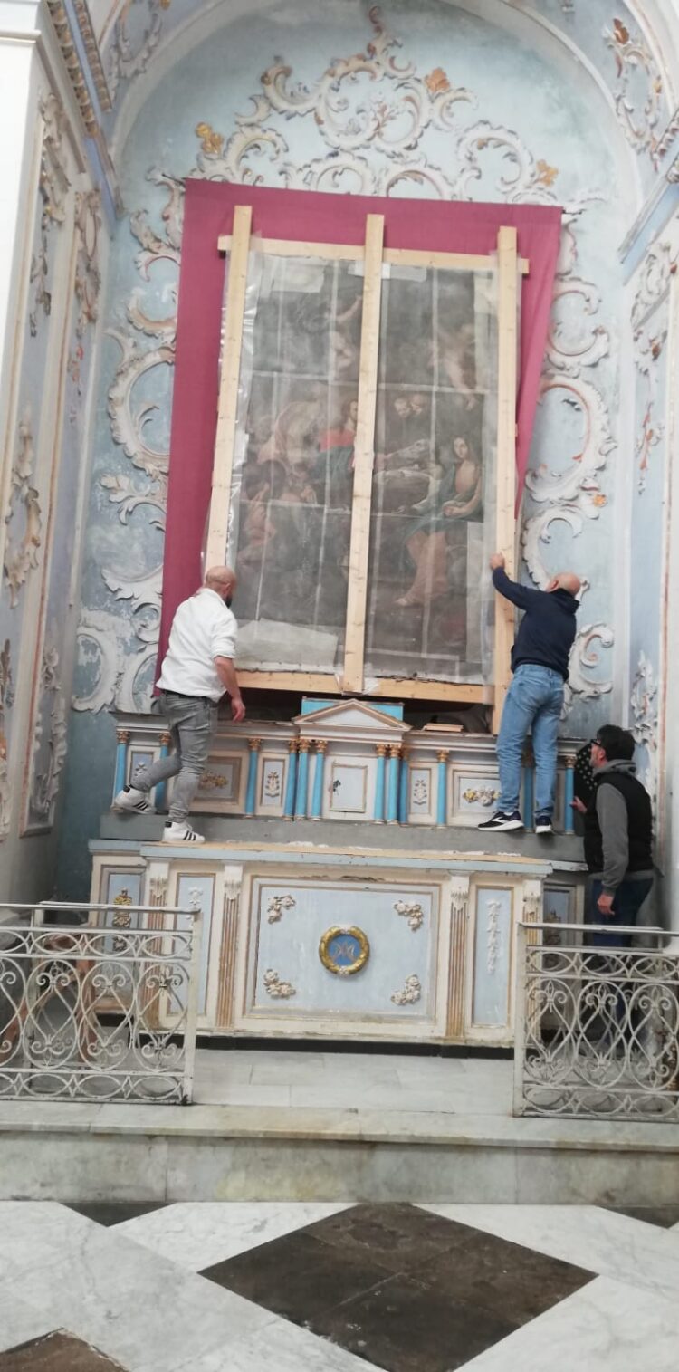 Modica, al via il restauro delle tele di San Giovanni