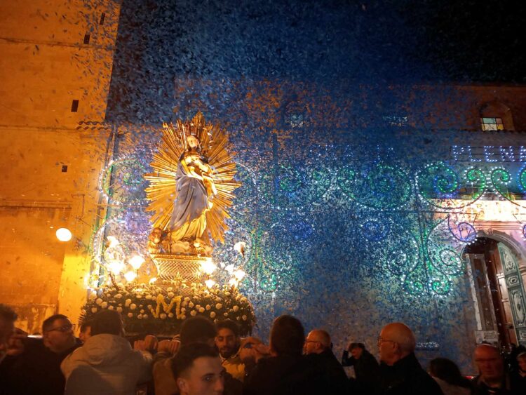 Immacolata a Ragusa, domani la processione con il simulacro per le vie di Ibla