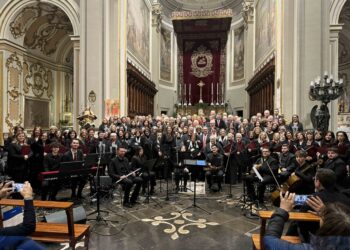 Ragusa Incanto e le quattro corali che si sono esibite in cattedrale