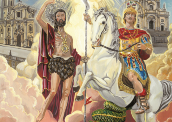 Ragusa, i due santi patroni in processione per la ricorrenza del 332esimo anniversario del terremoto
