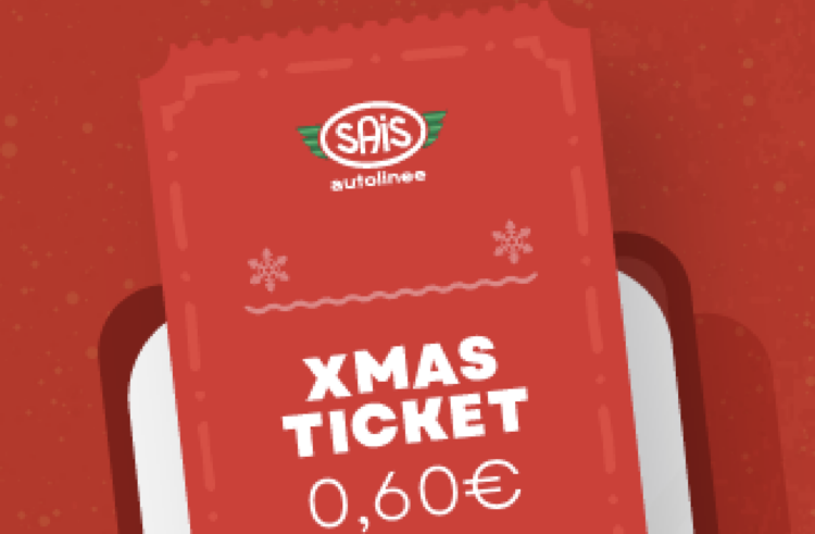 Modica e il trasporto pubblico locale, Sais lancia il Christmas ticket