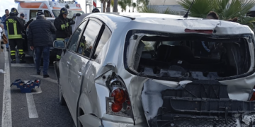 Vittoria, incidente della strada con sei feriti lungo la Ss 115