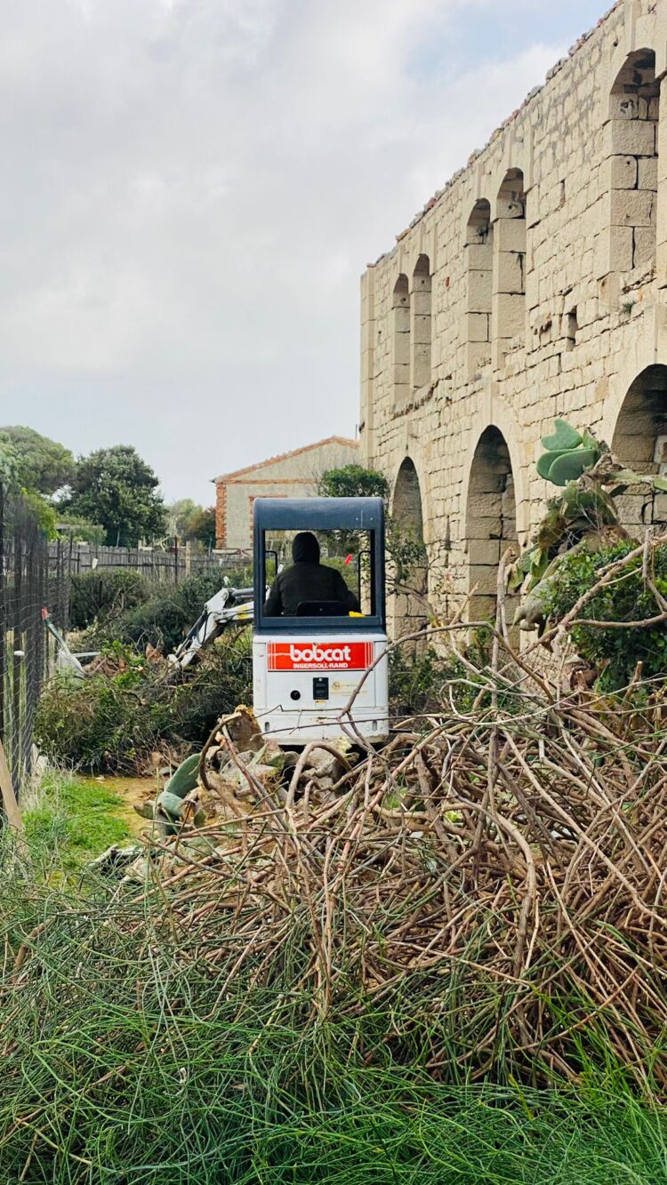 Sampieri, iniziati i lavori di recupero della fornace Penna