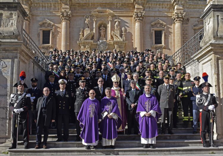 Ragusa, messa di Natale interforze con la benedizione del vescovo