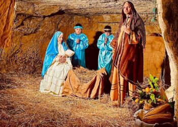 Scicli, il presepe vivente nella cavuzza di Santa Maria La Nova