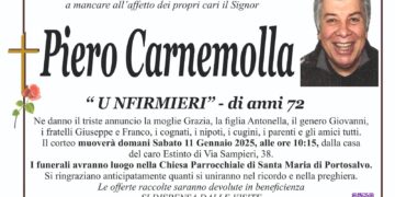Marina di Ragusa piange la scomparsa di Piero Carnemolla