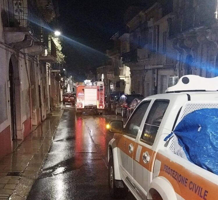 Comiso, black out notturno a causa del maltempo