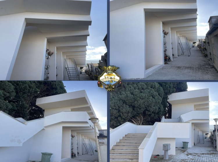Comiso, completati i lavori di ristrutturazione dei colombari al cimitero comunale