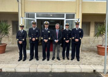 Pozzallo, il questore della provincia di Ragusa in visita alla Capitaneria di porto