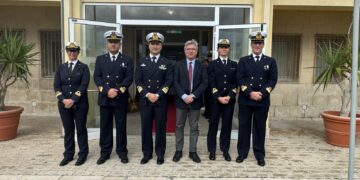 Pozzallo, il questore della provincia di Ragusa in visita alla Capitaneria di porto
