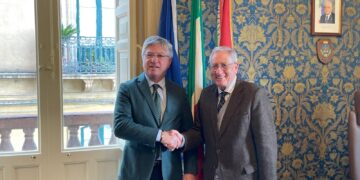 Vittoria, il neoquestore di Ragusa in visita a palazzo Iacono