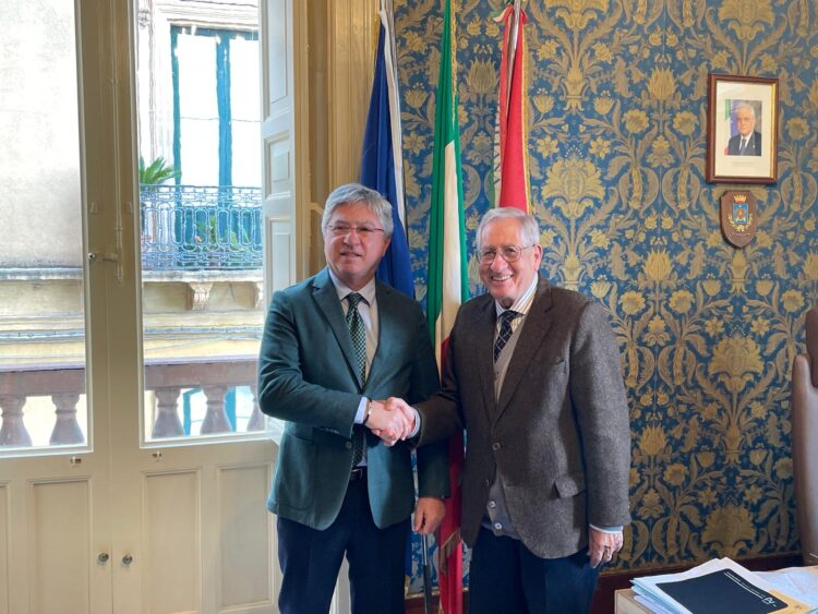 Vittoria, il neoquestore di Ragusa in visita a palazzo Iacono