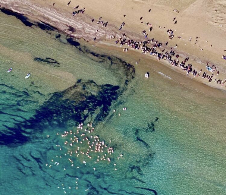 Marina di Modica, un grande successo il bagnoammare: è stato record di partecipanti