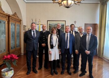 Il Libero consorzio ha ricevuto a palazzo il nuovo questore Marco Giambra