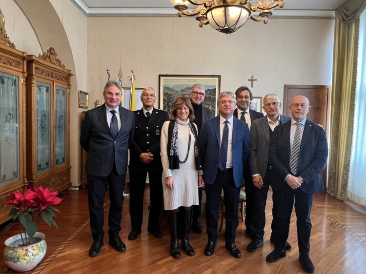 Il Libero consorzio ha ricevuto a palazzo il nuovo questore Marco Giambra