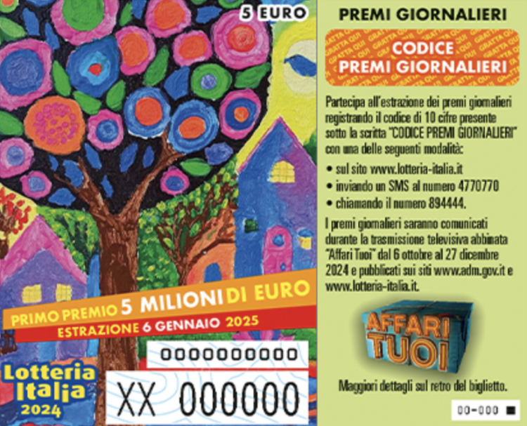 Ispica, venduto un biglietto da 100mila euro della Lotteria Italia