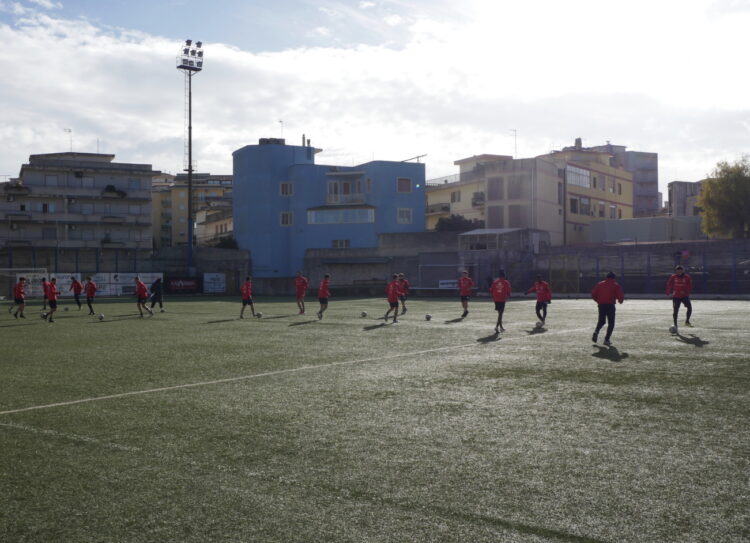 Il Modica calcio è tornato ad allenarsi in vista del derbissimo con il Vittoria
