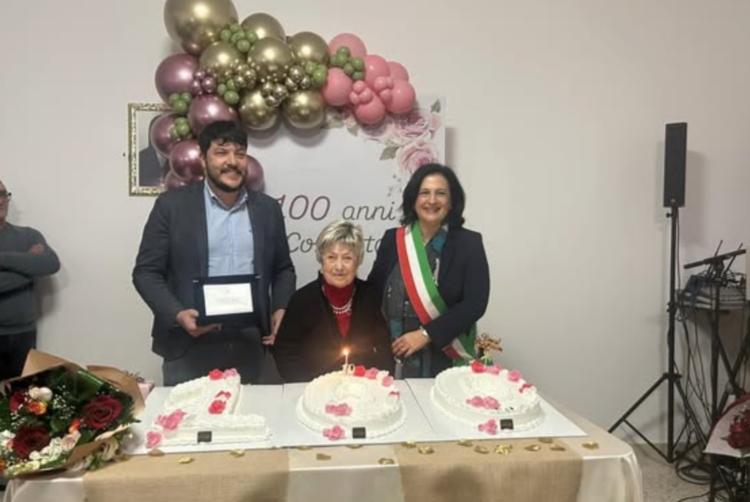 Comiso in festa per i 100 anni di nonna Concetta