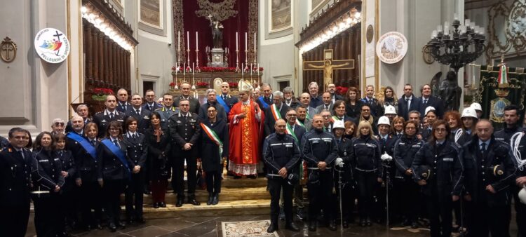 Ragusa, celebrato in cattedrale il patrono della polizia municipale San Sebastiano