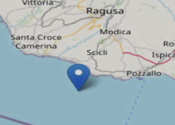 Scossa di terremoto nel tratto di mare antistante la fascia costiera dello Sciclitano