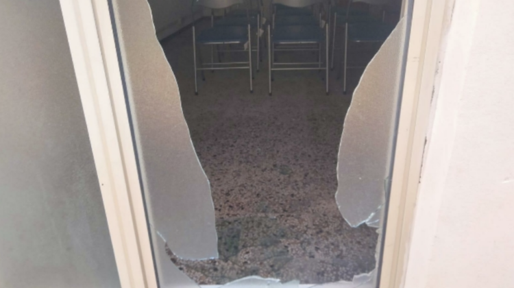 Scicli, danneggiata la sede di Forza Italia