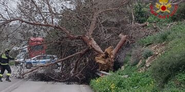 Maltempo in provincia di Ragusa, una quarantina le richieste di soccorso ai vigili del fuoco