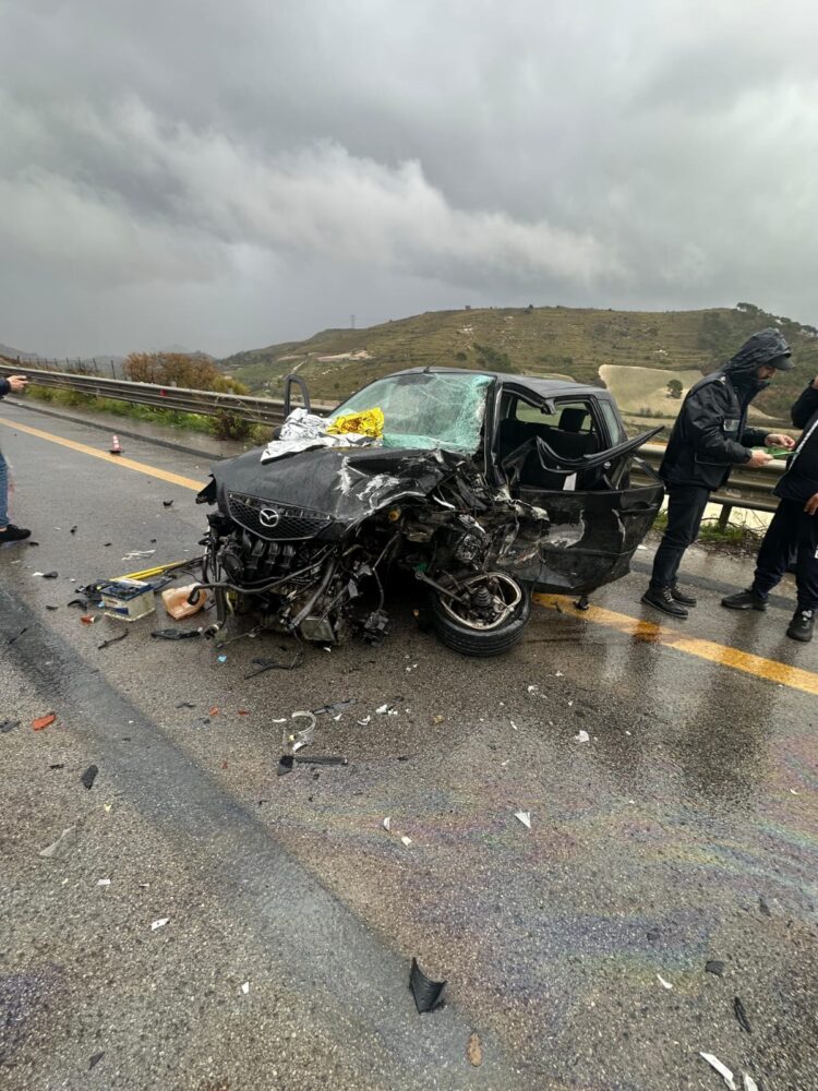 Ragusa-Catania, grave incidente della strada in prossimità di Licodia Eubea