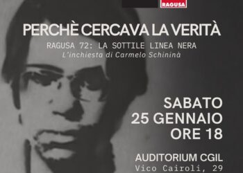 Ragusa e l’omicidio di Giovanni Spampinato, domani un incontro nella sede della Camera del lavoro