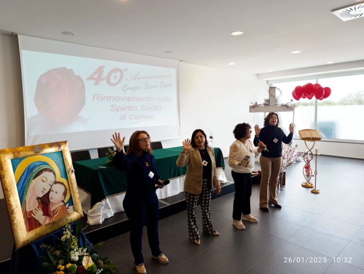 Comiso, celebrati i 40 anni della nascita di Rinnovamento nello spirito