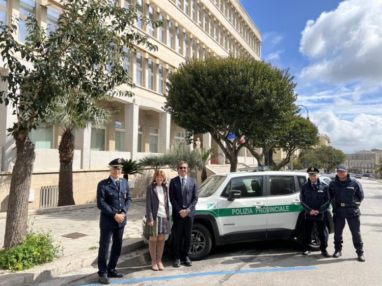 Polizia provinciale a Ragusa, arriva una nuova automobile