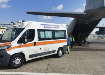 Ragusa, un bimbo di tre mesi trasferito d’urgenza a Firenze con un volo dell’Aeronautica militare