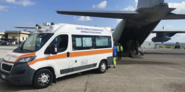 Ragusa, un bimbo di tre mesi trasferito d’urgenza a Firenze con un volo dell’Aeronautica militare