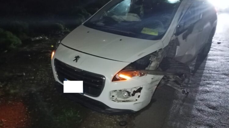 Vittoria, scontro tra auto sulla Sp 16: due feriti