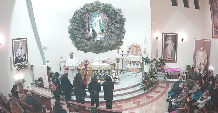Ragusa, le 15 visite alla Madonna di Lourdes e la benedizione delle mamme in attesa