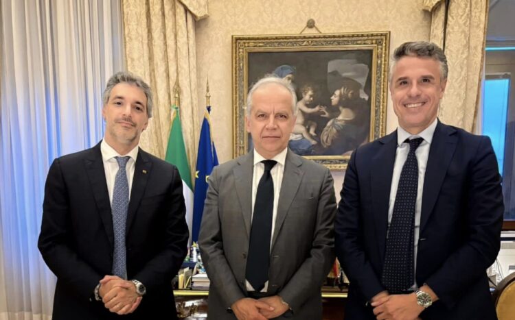 Il senatore Sallemi e l’on. Cannata hanno incontrato il ministro dell’Interno Piantedosi