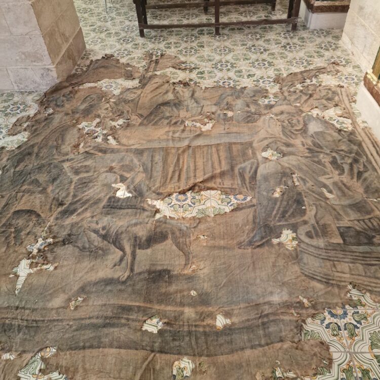 Modica, ritrovato il settimo telerio del Carmine