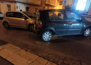 Ragusa, incidente stradale notturno in via Benedetto Croce