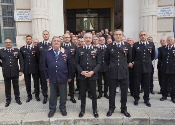 Ragusa, il generale di divisione Spina in visita al comando provinciale dei carabinieri