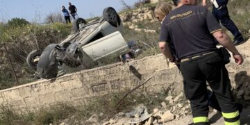 Incidente stradale notturno sulla Comiso-Vittoria, ferite due ragazzine